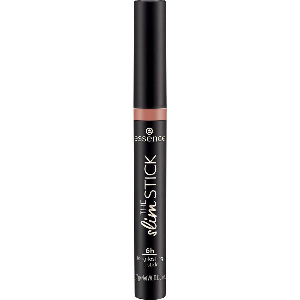 essence Slim Stick Lipstick long-wear formula maintains color through daily activities