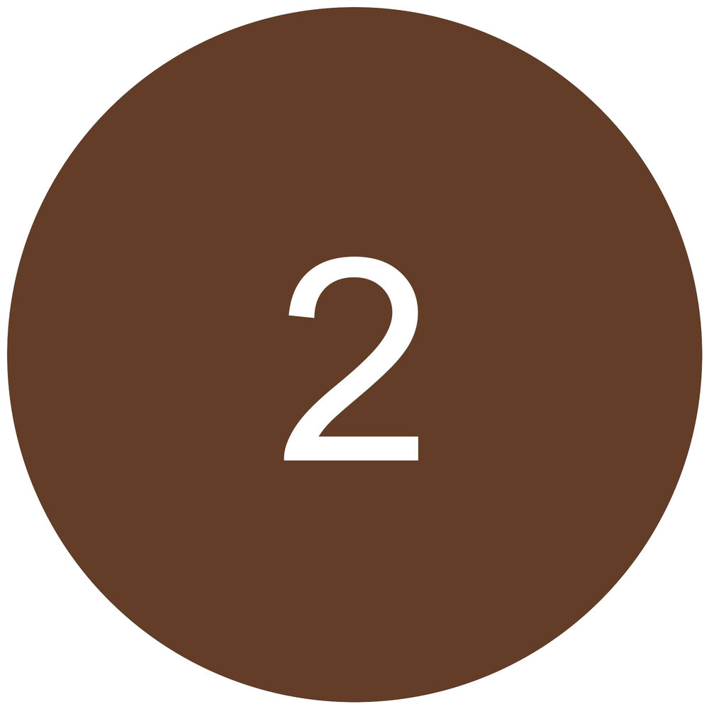 essence Stay & Play brown swatch on skin shows bold color payoff