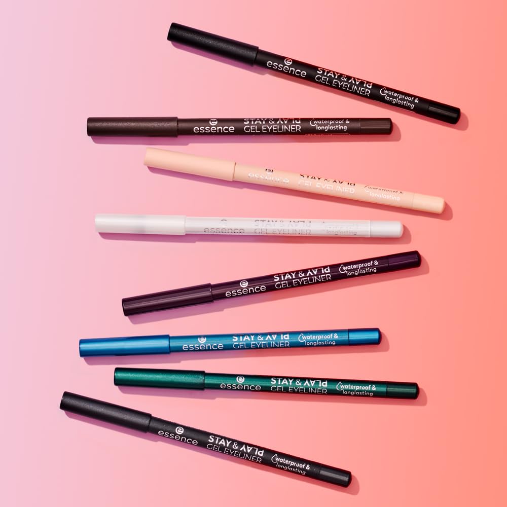 Vegan cruelty-free badge on essence Stay & Play Gel Eyeliner