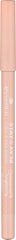 essence Stay & Play Gel Eyeliner Silky Nude application demonstrates precise line control.