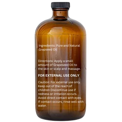 Essentially KateS Grapeseed Oil close-up showing smooth texture for hair and skin hydration