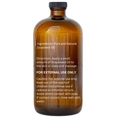 Essentially KateS Grapeseed Oil close-up showing smooth texture for hair and skin hydration