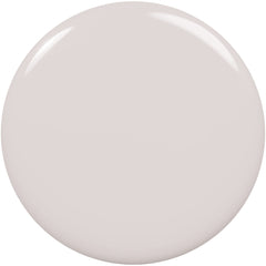essie Cut It Out swatch highlights a modern cool gray cream shade.
