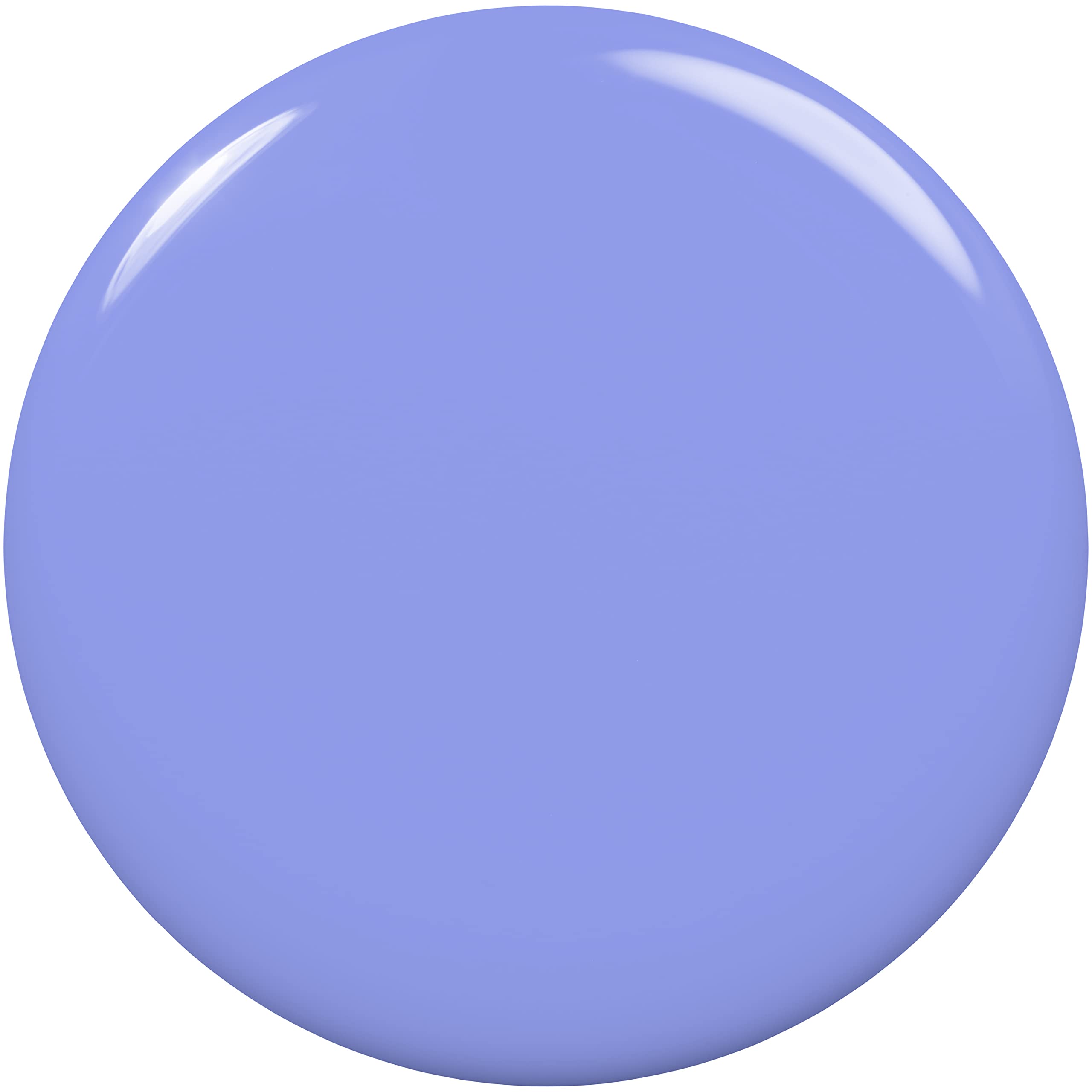 essie Dont Burst My Bubble swatch reveals a glossy, creamy finish