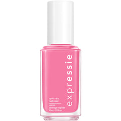 essie Expressie bubblegum pink bottle showing quick-dry color for on-the-go nails
