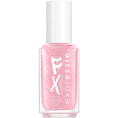 essie expressie fx fast-dry top coat pink chromatic bottle; quick upgrade for any color