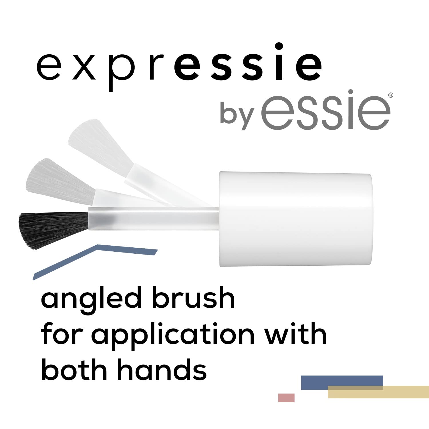 essie Expressie no-base-top-coat-required simplifies quick manicures