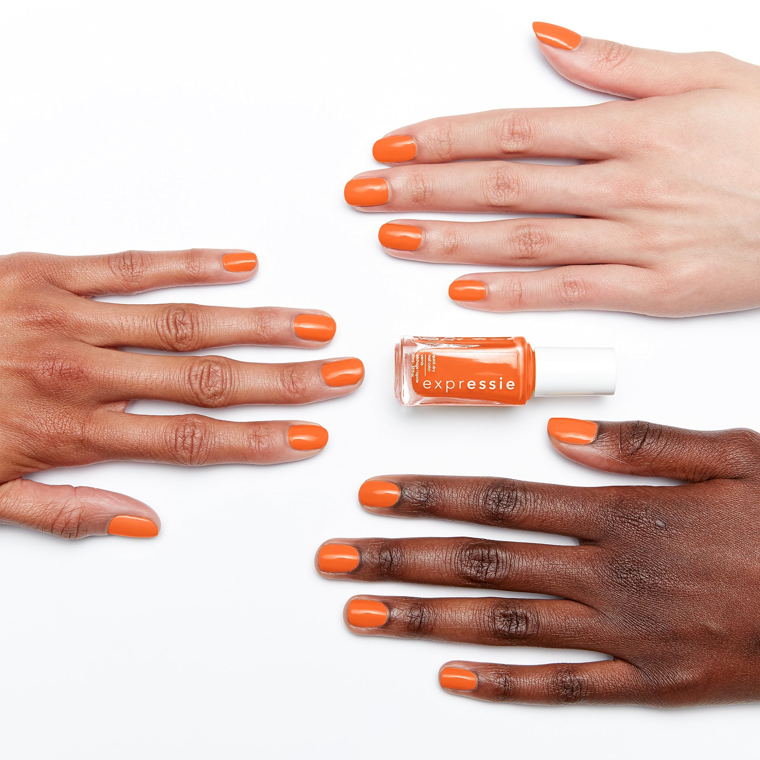 essie Expressie quick-dry cream finish dries in about a minute