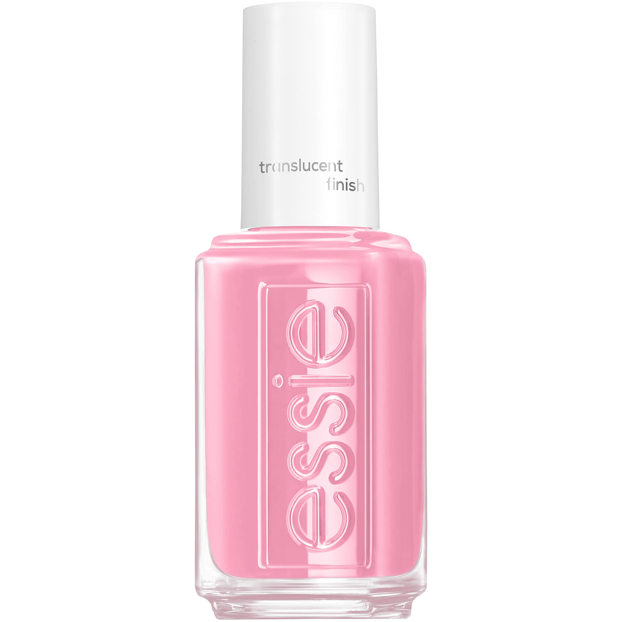 essie expressie angled brush in action enables easy two-hand application.