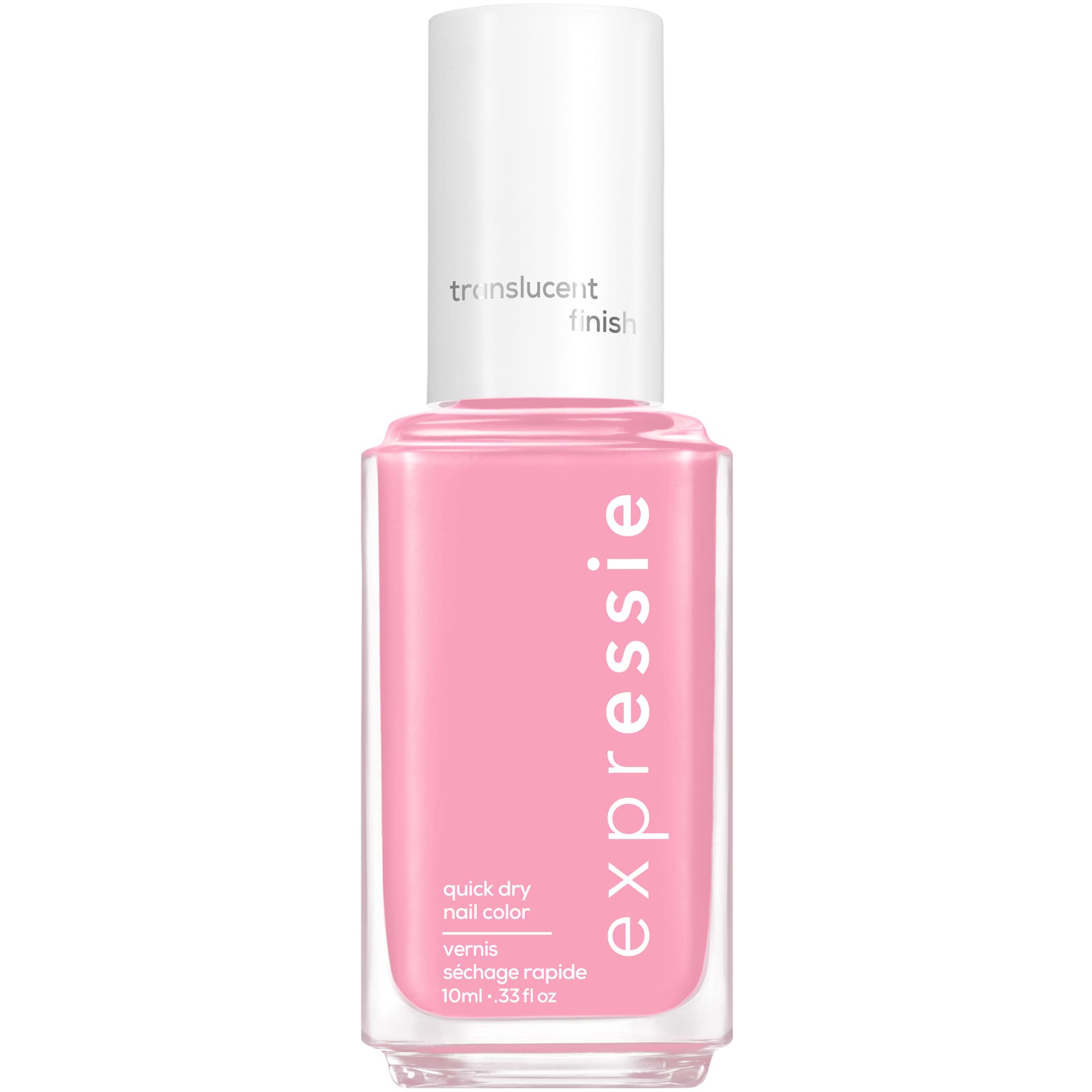 essie expressie Mall Crawler bottle close-up highlights fast-dry formula.