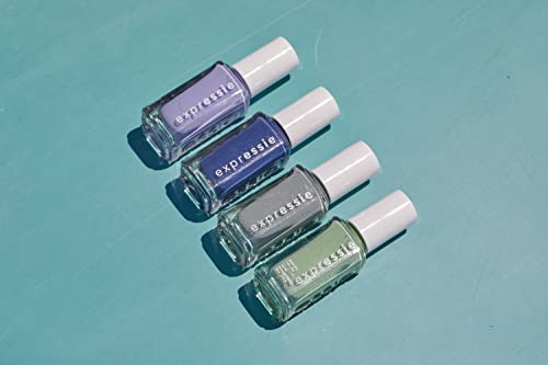 Essie Expressie salon-quality color on sample nails.