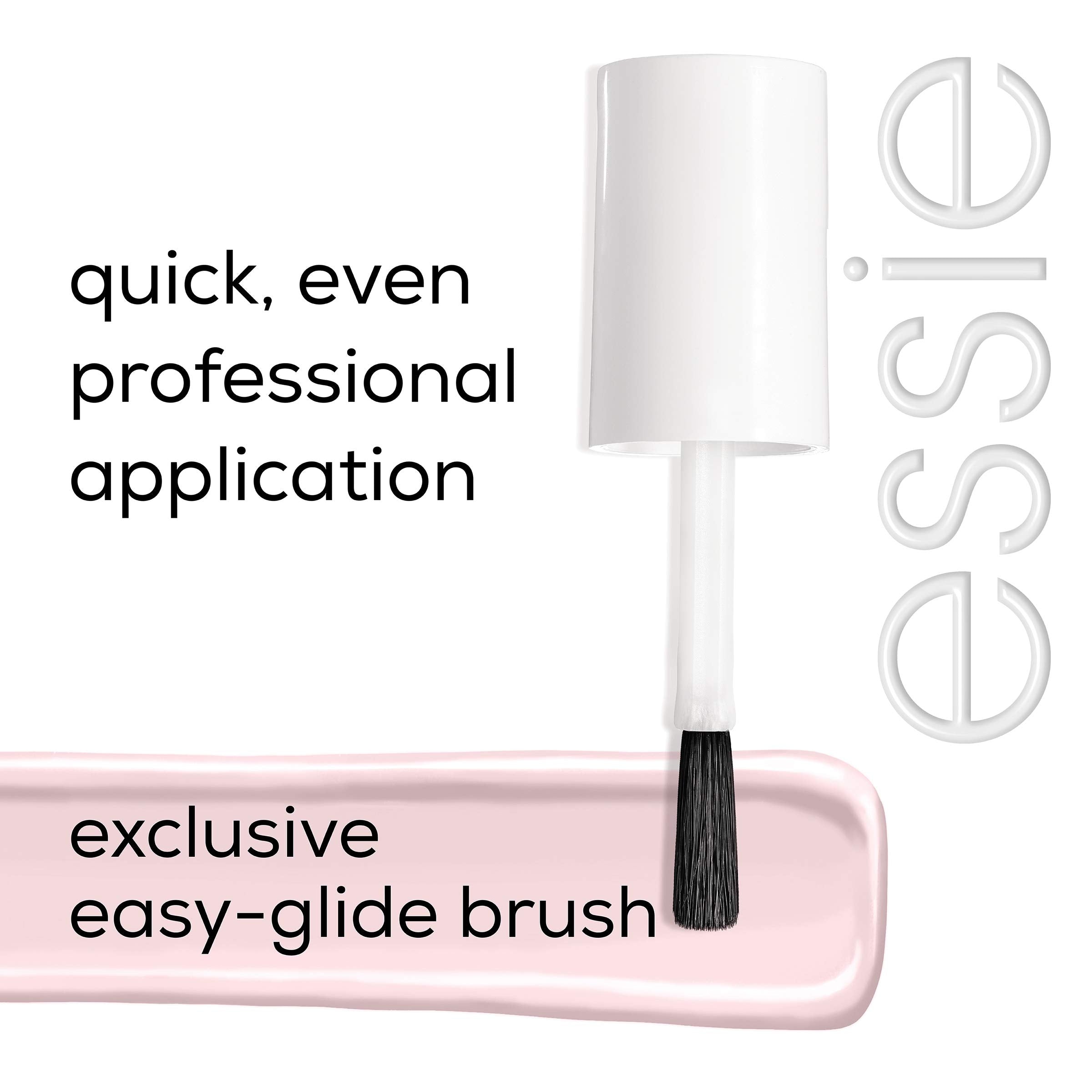 application demo of essie Fishnet Stockings for flawless at home manicure