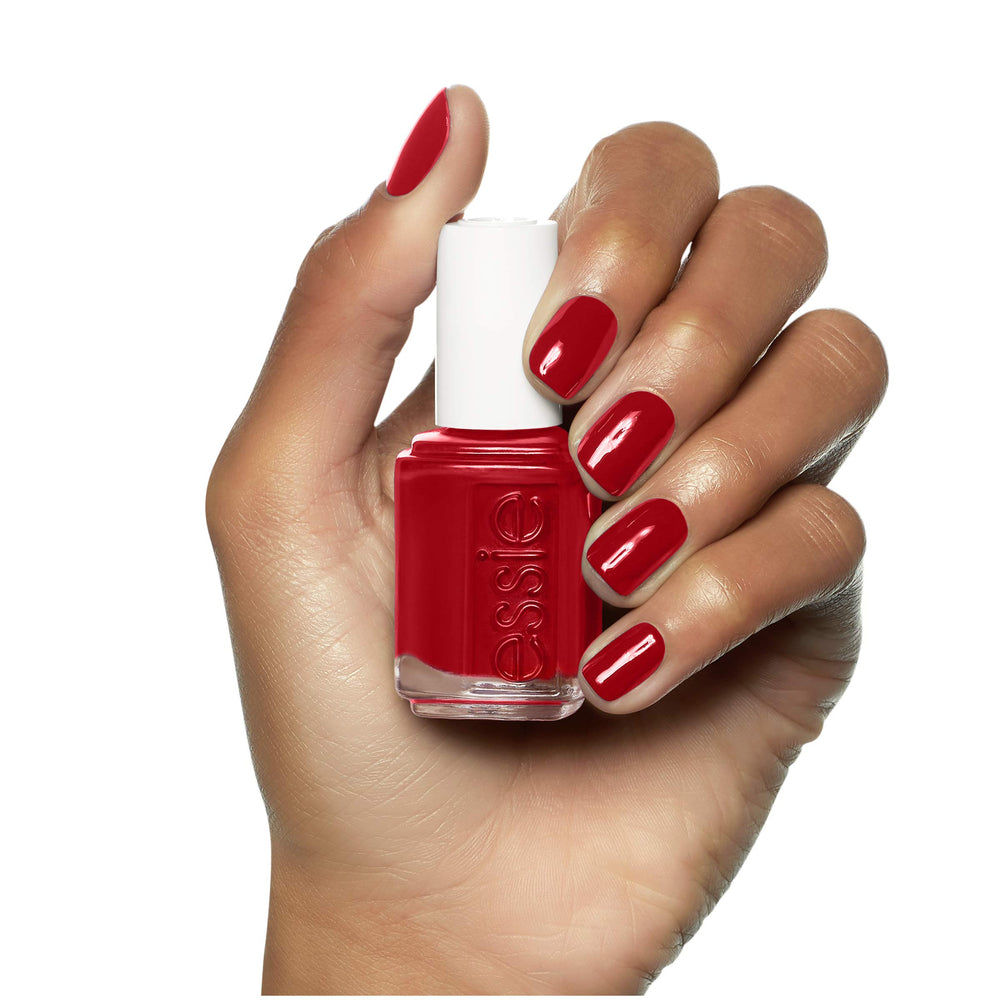 packaging shot of essie Fishnet Stockings with salon quality branding