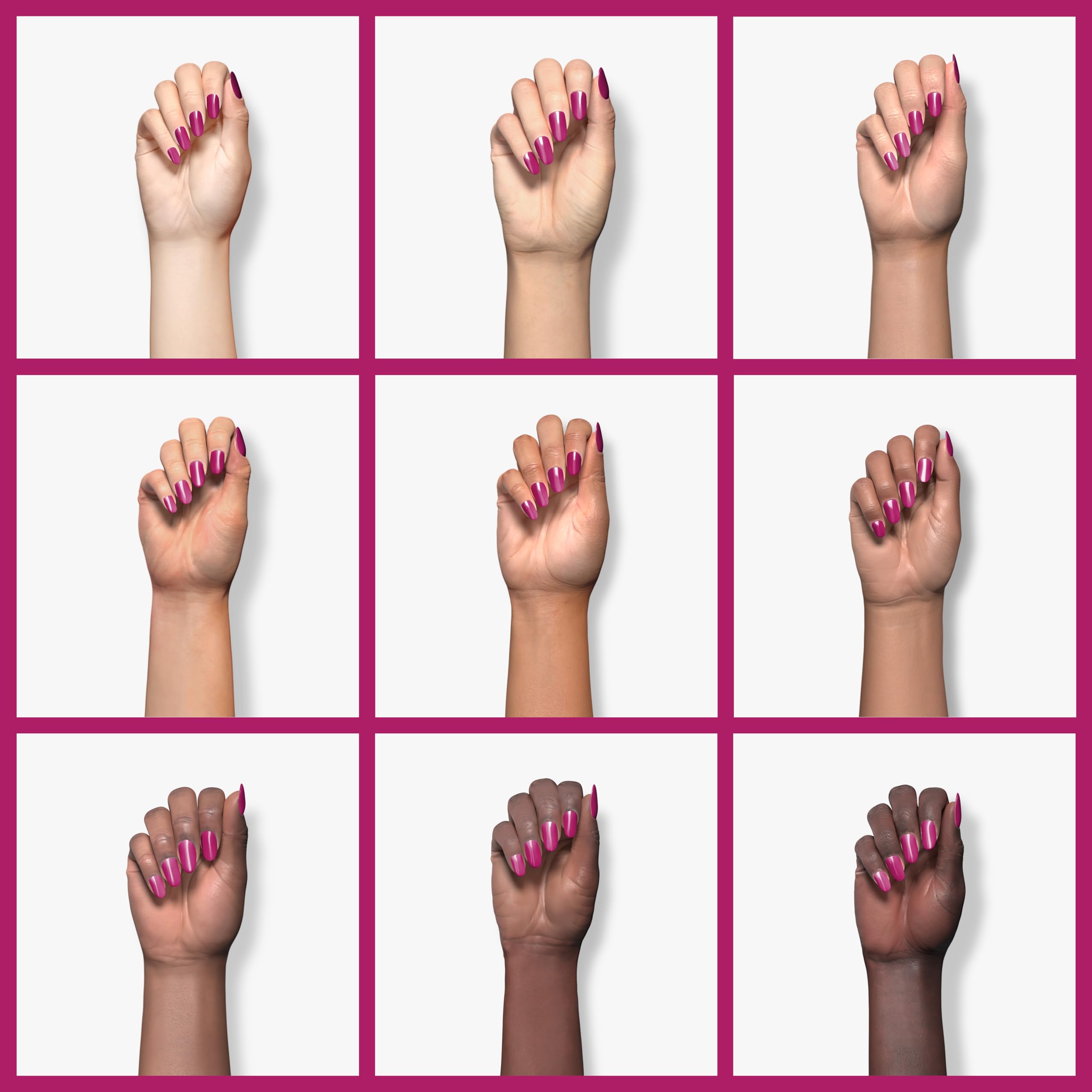 essie Flowerista brush applies color for a smooth, durable manicure.