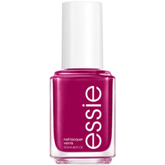 essie Flowerista nail polish bottle in vibrant plum for salon-quality color.
