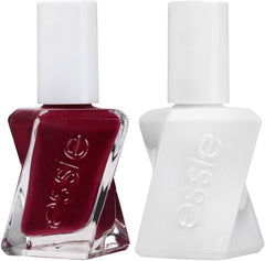 essie Gel Couture color bottle showcases a long-wear shade for at-home manicures.