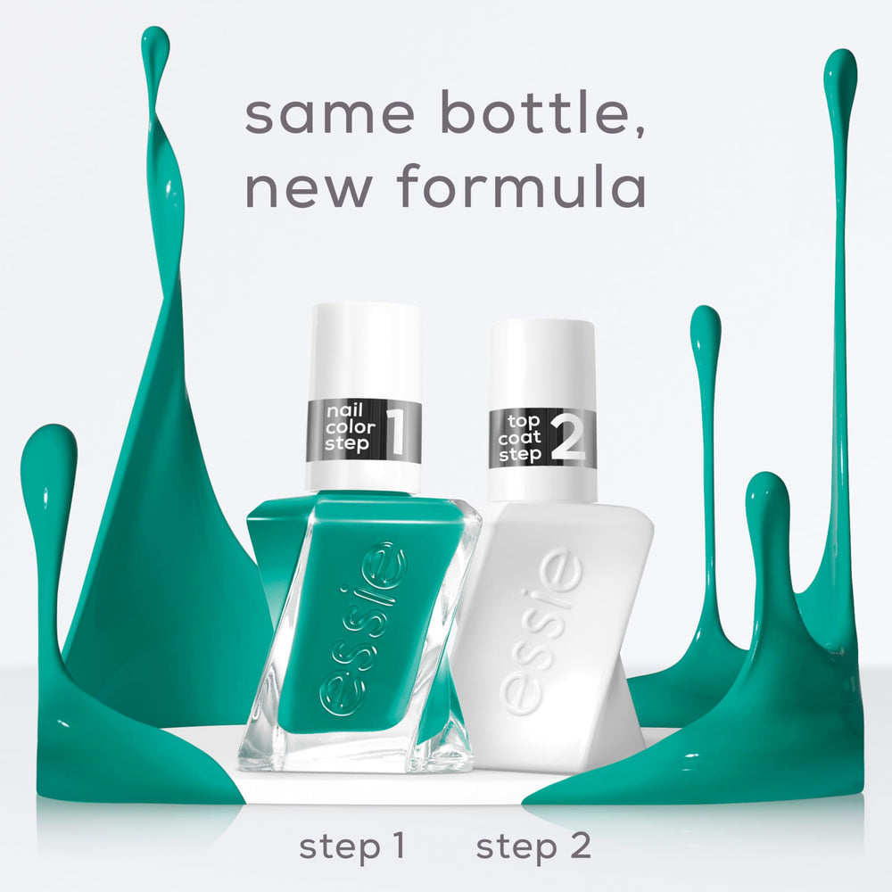 essie Gel Couture removal easy with acetone or non-acetone remover