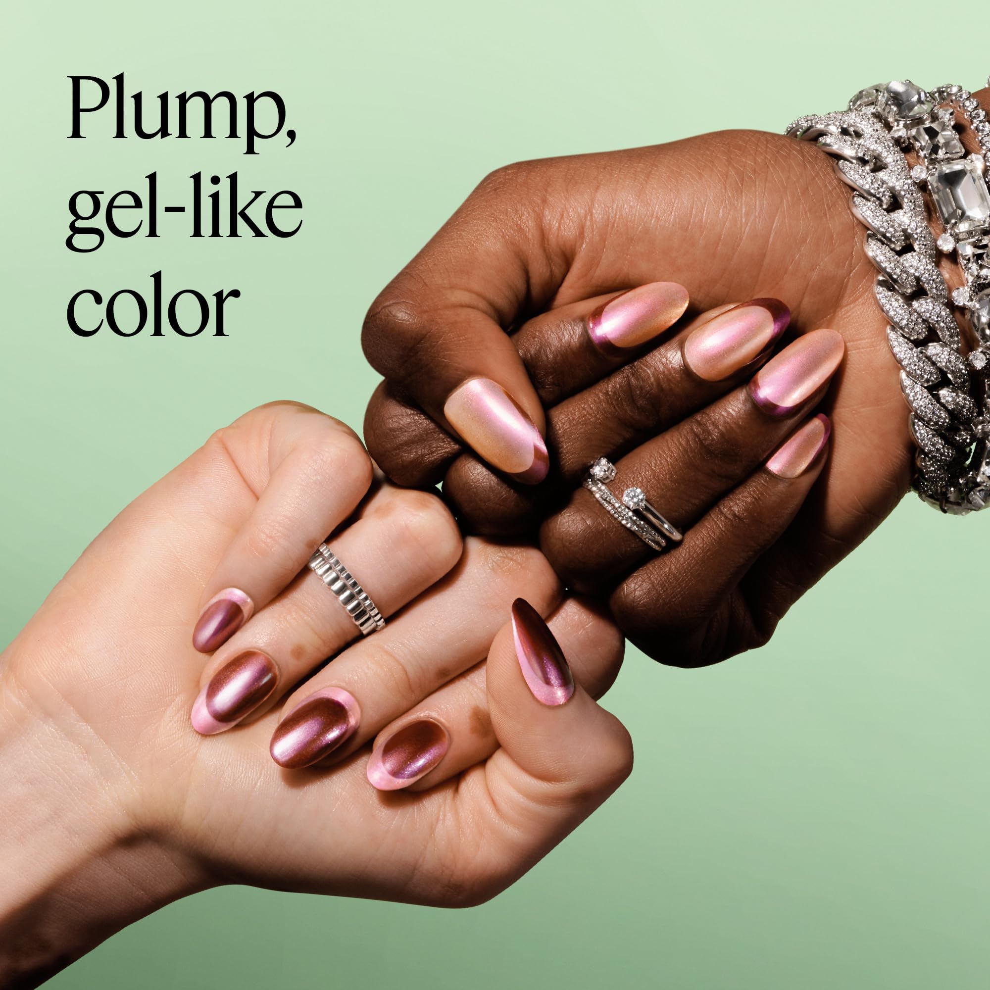 essie Gel Couture Swirl brush spreads polish smoothly for even gel-like finish