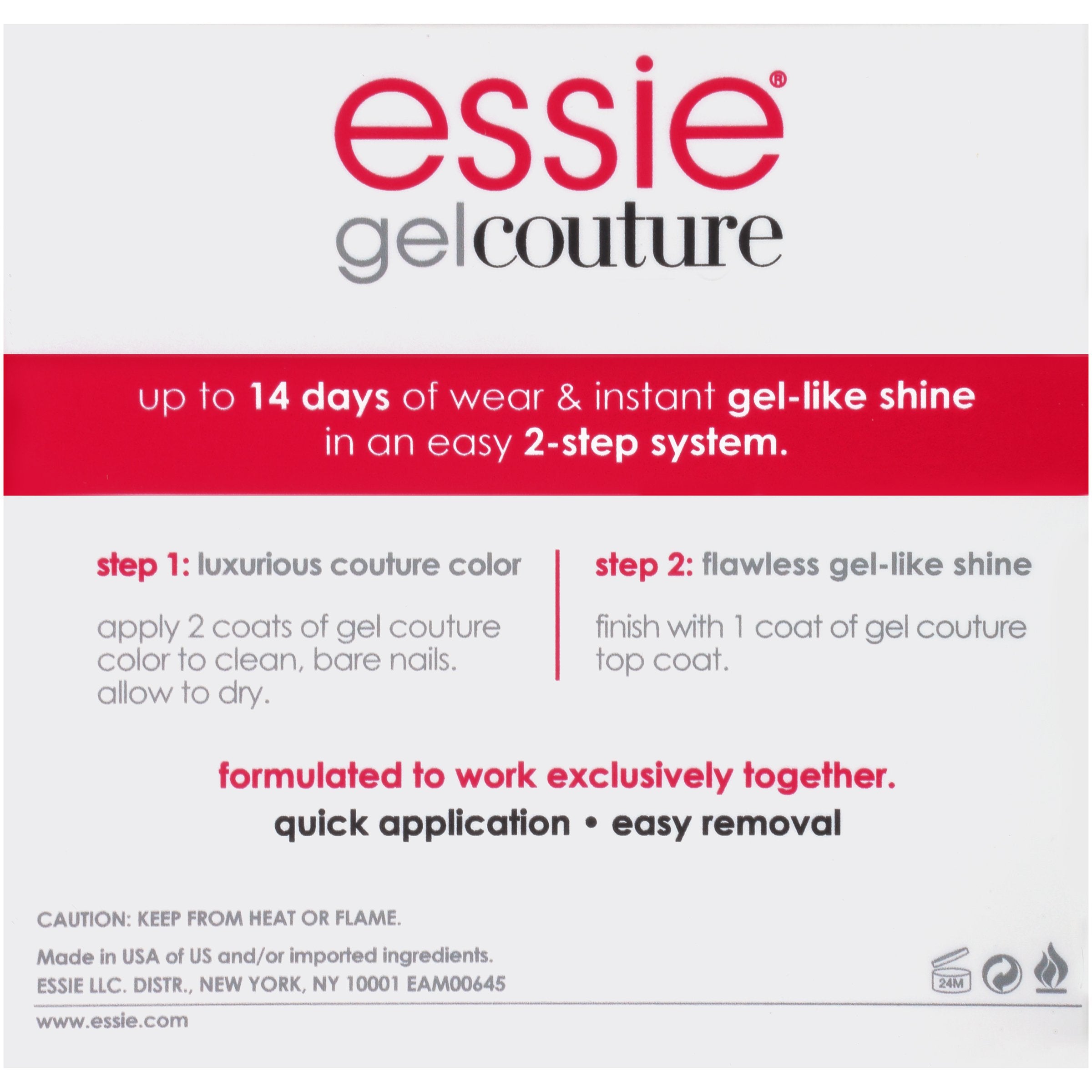 essie gel couture top coat cap application highlights fast no lamp gel-like finish