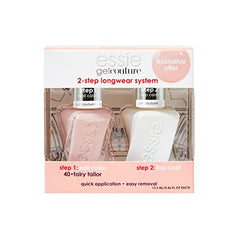 essie Gel Couture top coat gloss shows gel-like shine without UV lamps.