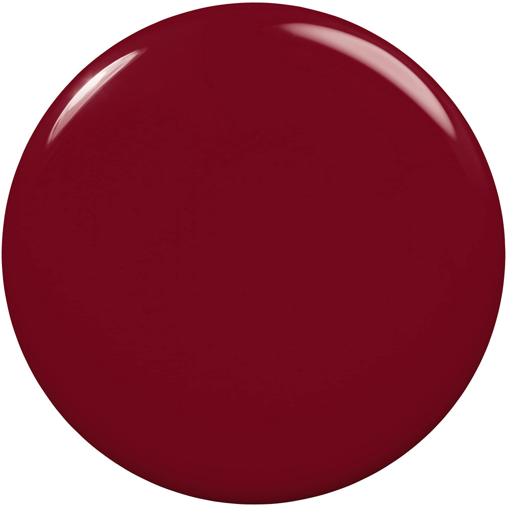 essie gel couture two coats applied for durable, chip-resistant finish