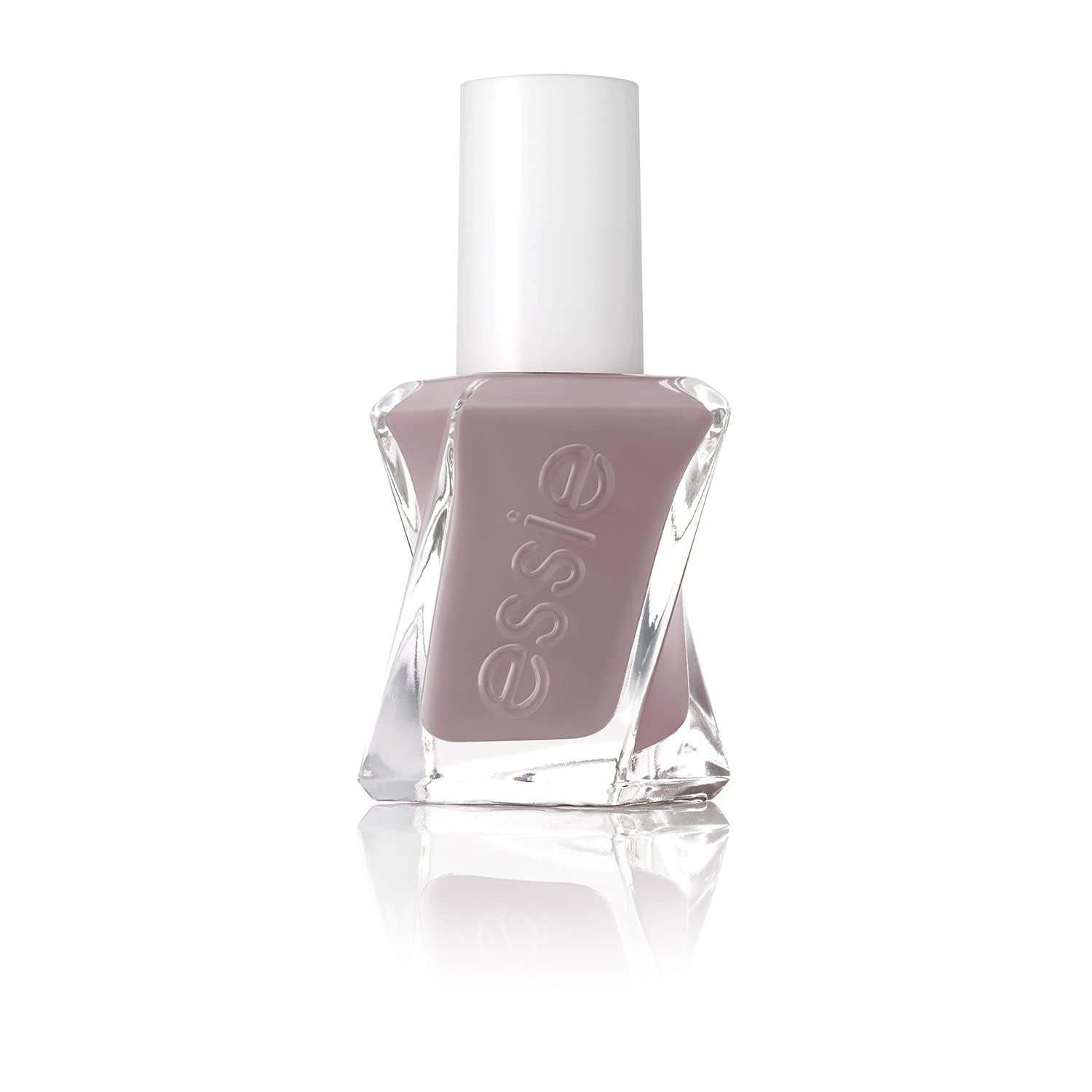 Close-up of Essie GelCouture Take Me to Thread brush for precision