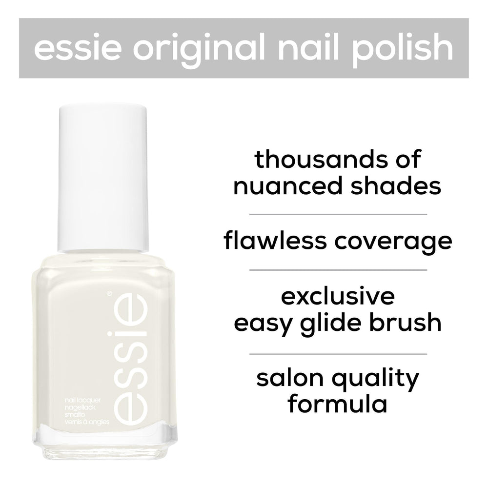 Essie Limoscene nails with subtle elegance after two coats.