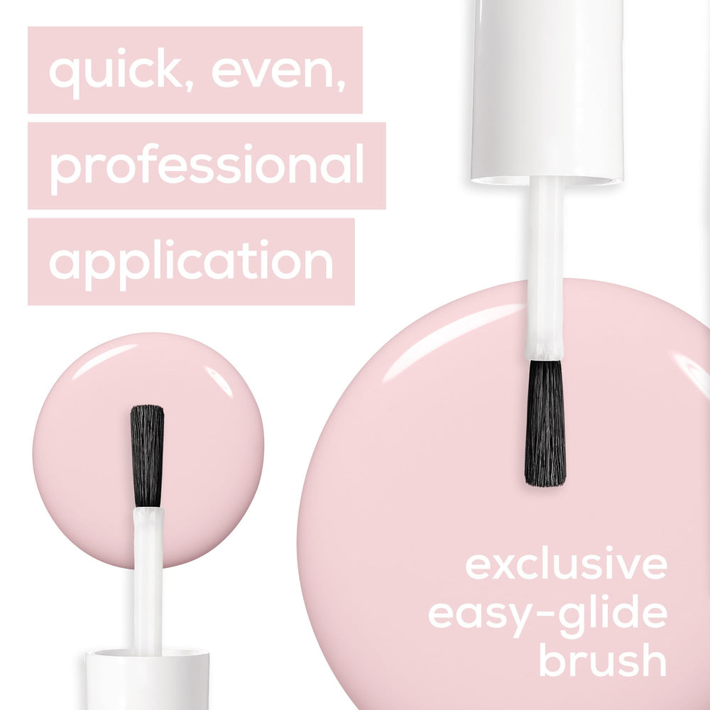 Nails with Mademoiselle show a long-lasting, chip-resistant finish.