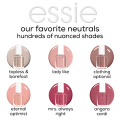 essie In Stitches at-home manicure for salon-quality nails
