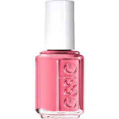 essie Pin Me Pink easy glide brush applying polish on nails.