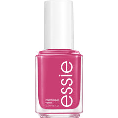 Essie Slumber Party On bottle shows vibrant bright pink color for bold manicures.