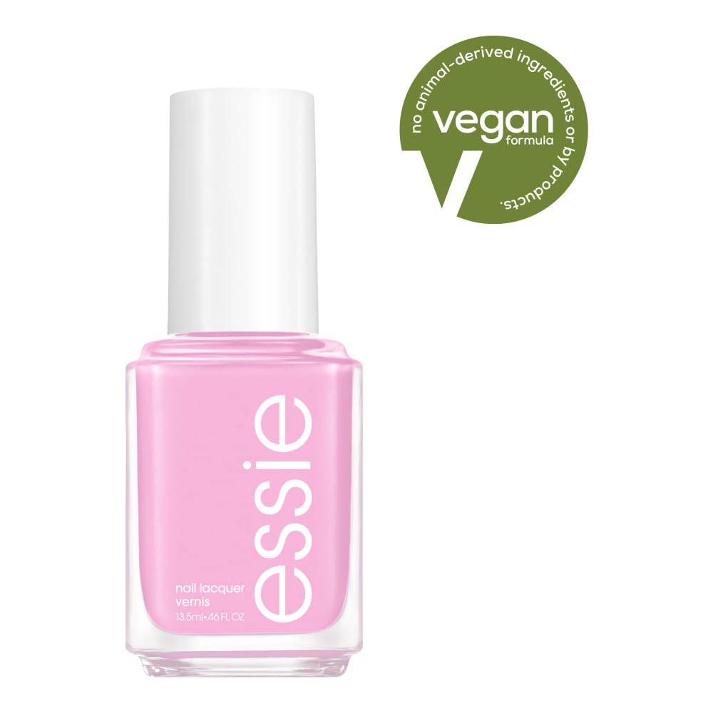 essie Soda Pop Baguette Me Not color swatch highlights a lavender cream shade with chic versatility