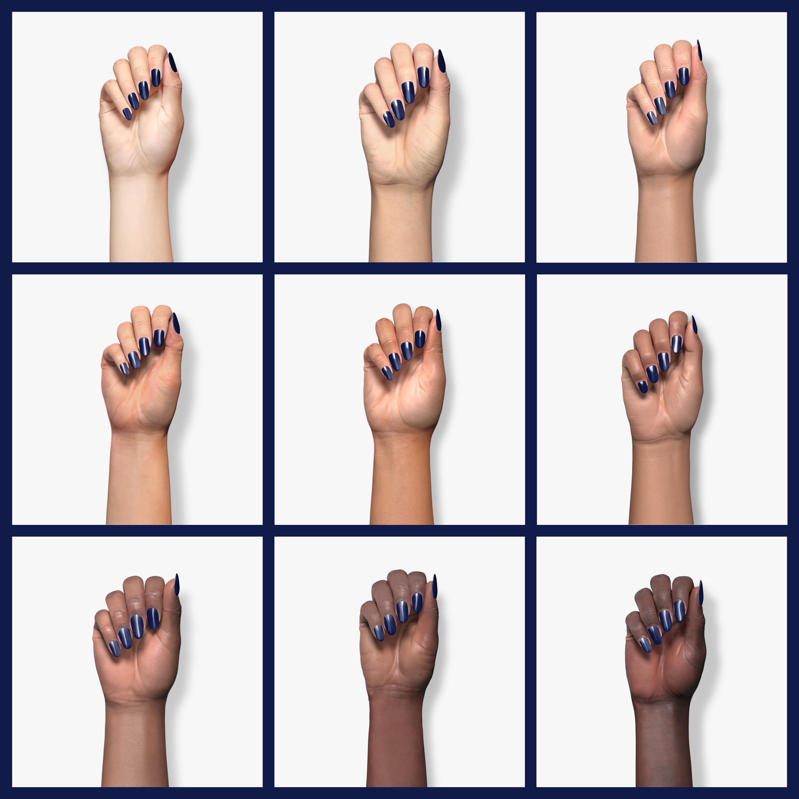 Essie Step Out of Line easy glide brush demonstrates even coverage.