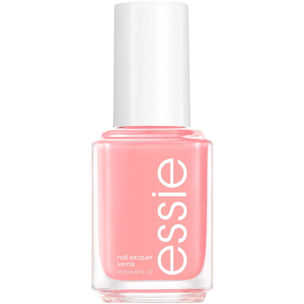 essie sun-drenched coral nail polish bottle with cream finish