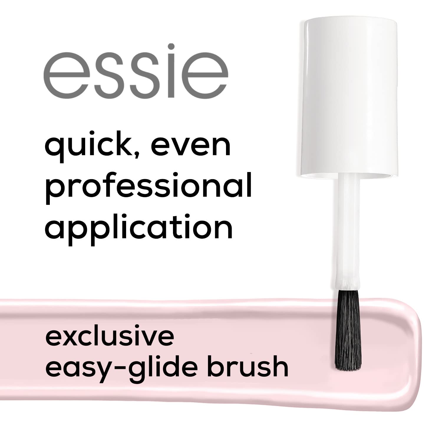 essie Top coat adds lasting shine and protection to your manicure