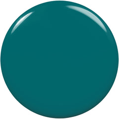 Essie UnGuilty Pleasures teal cream finish showcases glossy color.
