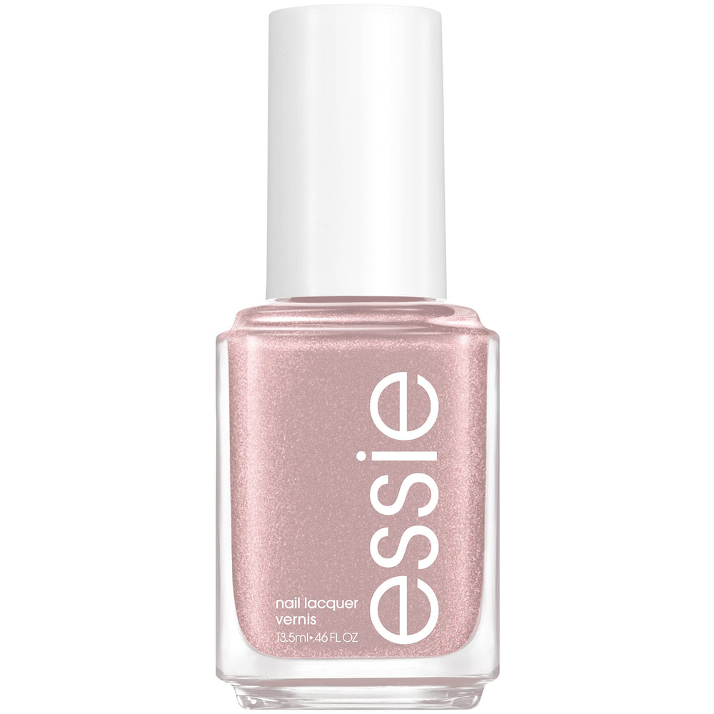 essie Wire-Less Is More nail polish bottle delivers a high-gloss finish for durable, streak-free nails