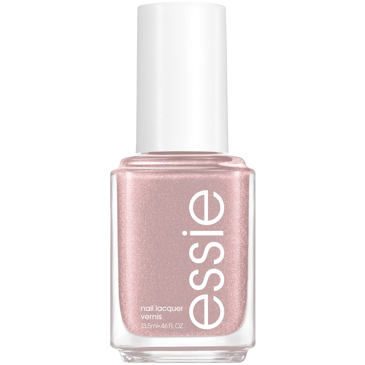 essie Wire-Less Is More nail polish bottle delivers a high-gloss finish for durable, streak-free nails