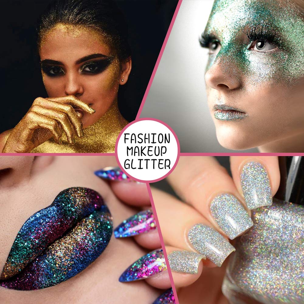 Estanoite fine glitter powder boosts craft texture and shine