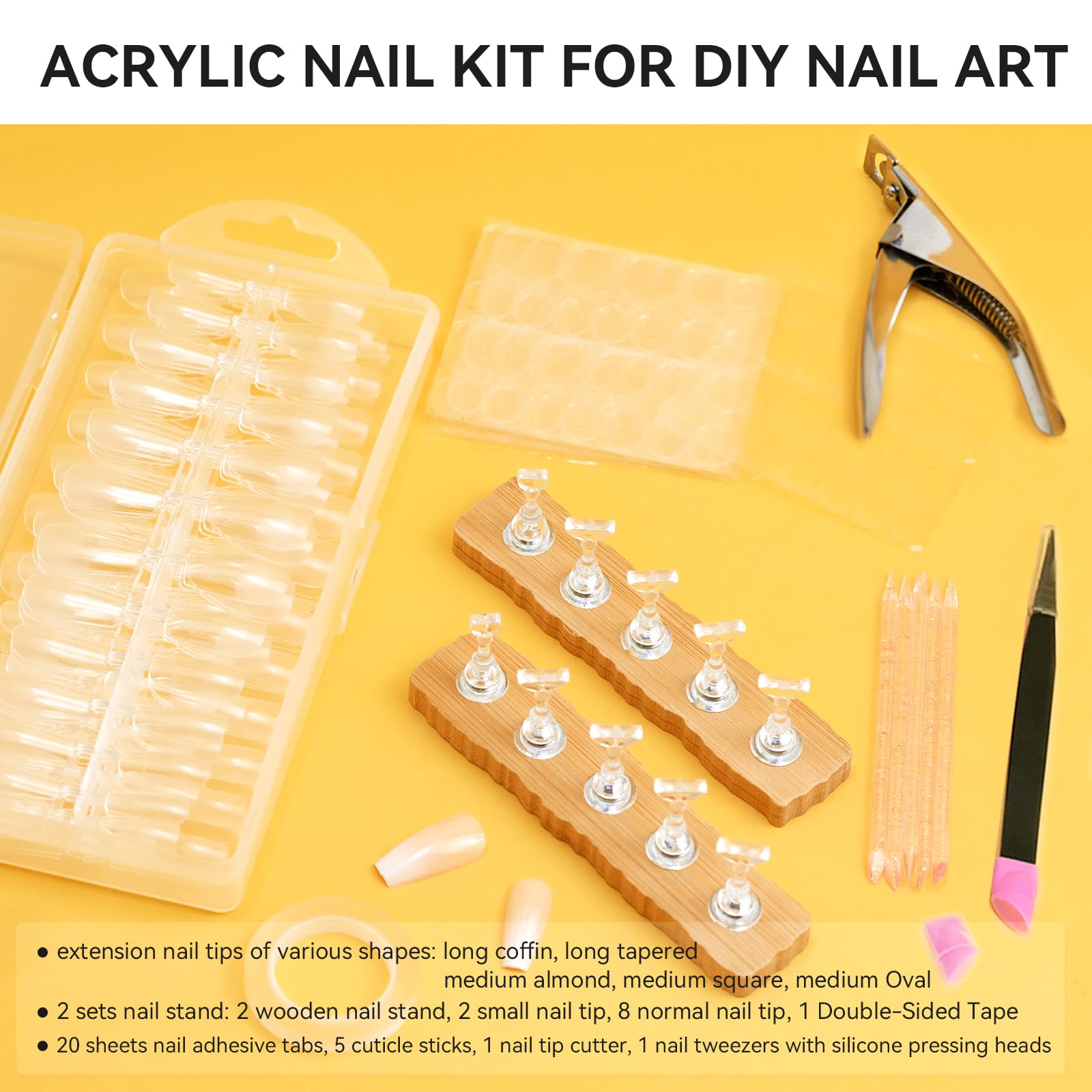 ESUOHYM DIY nail workflow from prep to wear.