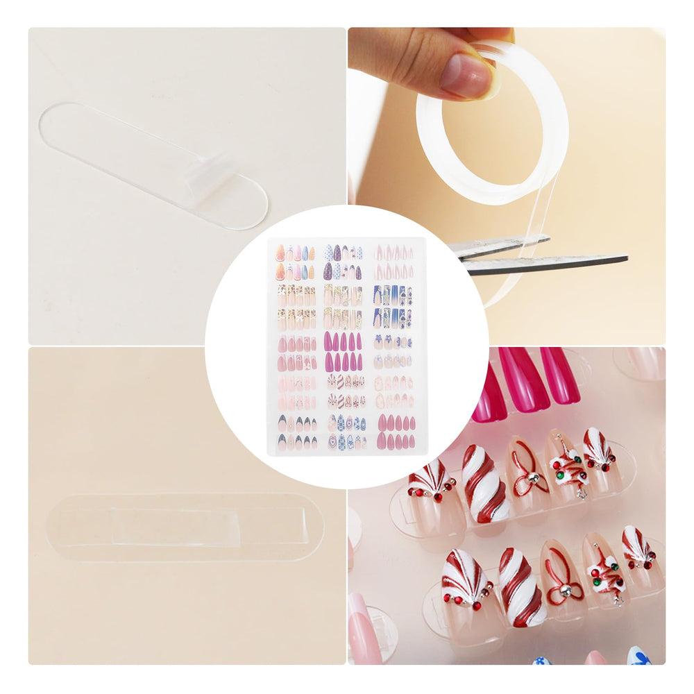 ESUOHYM transparent case keeps nails visible and protected from dust