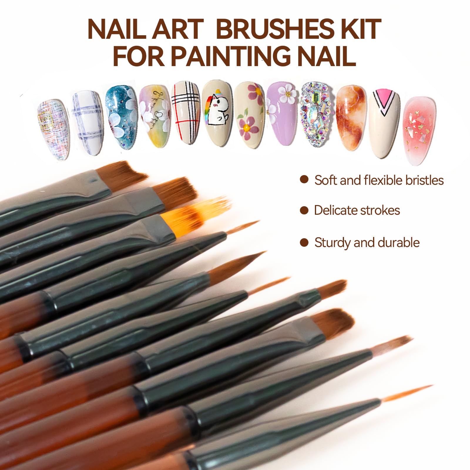 ESUOHYM brush holder keeps tools organized and ready.