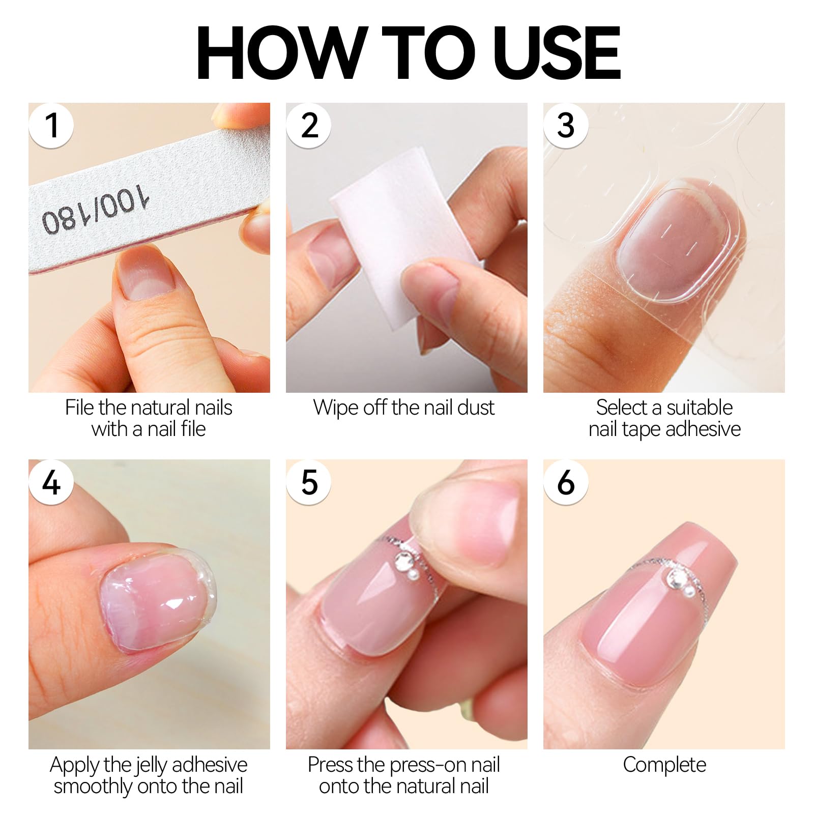 ESUOHYM complete nail kit for home salon and design projects.