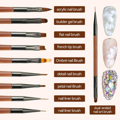 ESUOHYM dotting tools for fine 3D detailing and consistent dots.