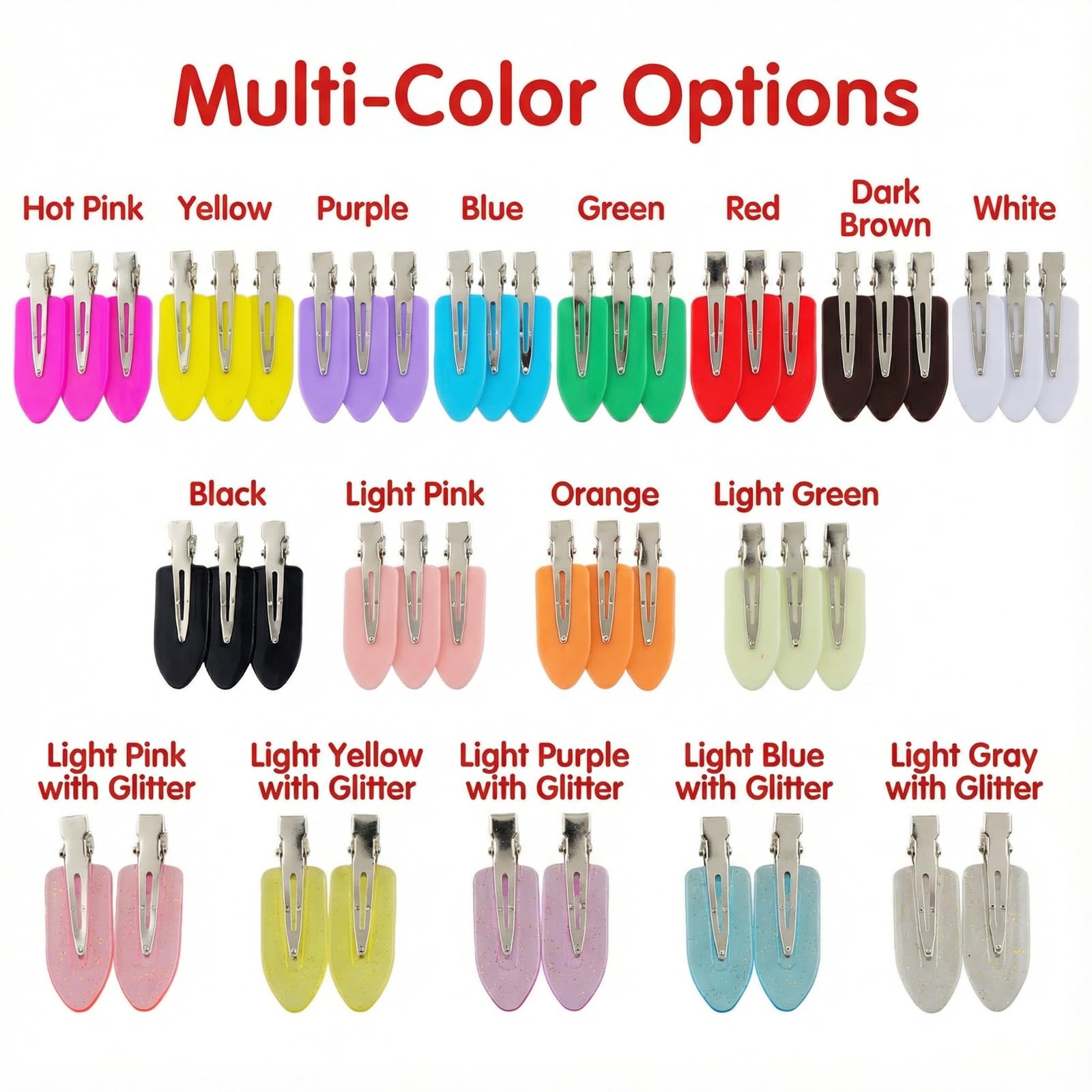 Eswala hair clips for skincare and makeup application on busy mornings.