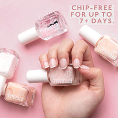 Eternal ET VOILA pastel yellow and pink swatches demonstrate everyday wear options.