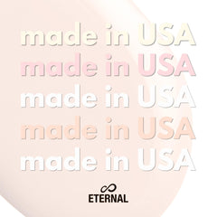 Eternal ET VOILA white sheer swatches illustrate classic French tips potential.
