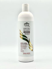 Eternal Hair Pro Treatment Shampoo bottle highlighting Swiss stem cells for nourished, glossy hair.
