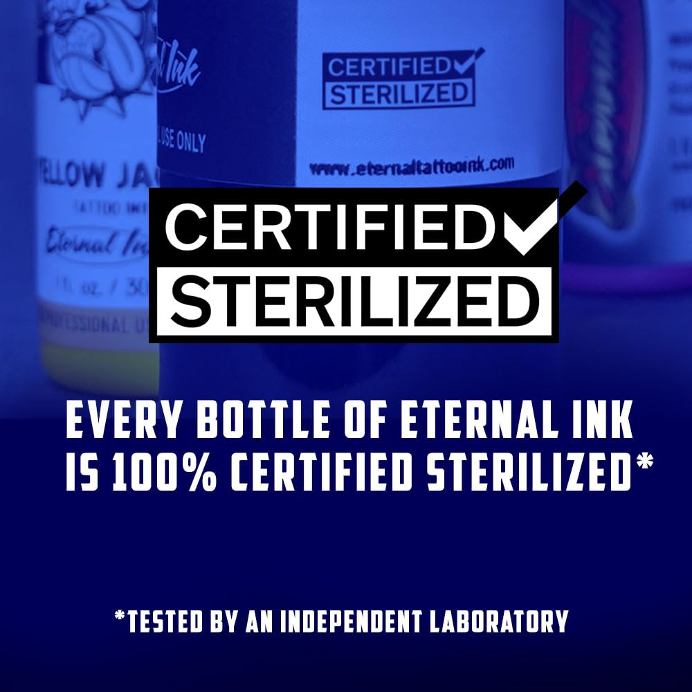 Eternal Ink Light Magenta USA-made label signaling safety and quality standards.