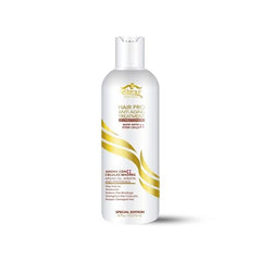Eternal Spirit Hair Pro foamy lather signals rich cleansing with panthenol for moisture.